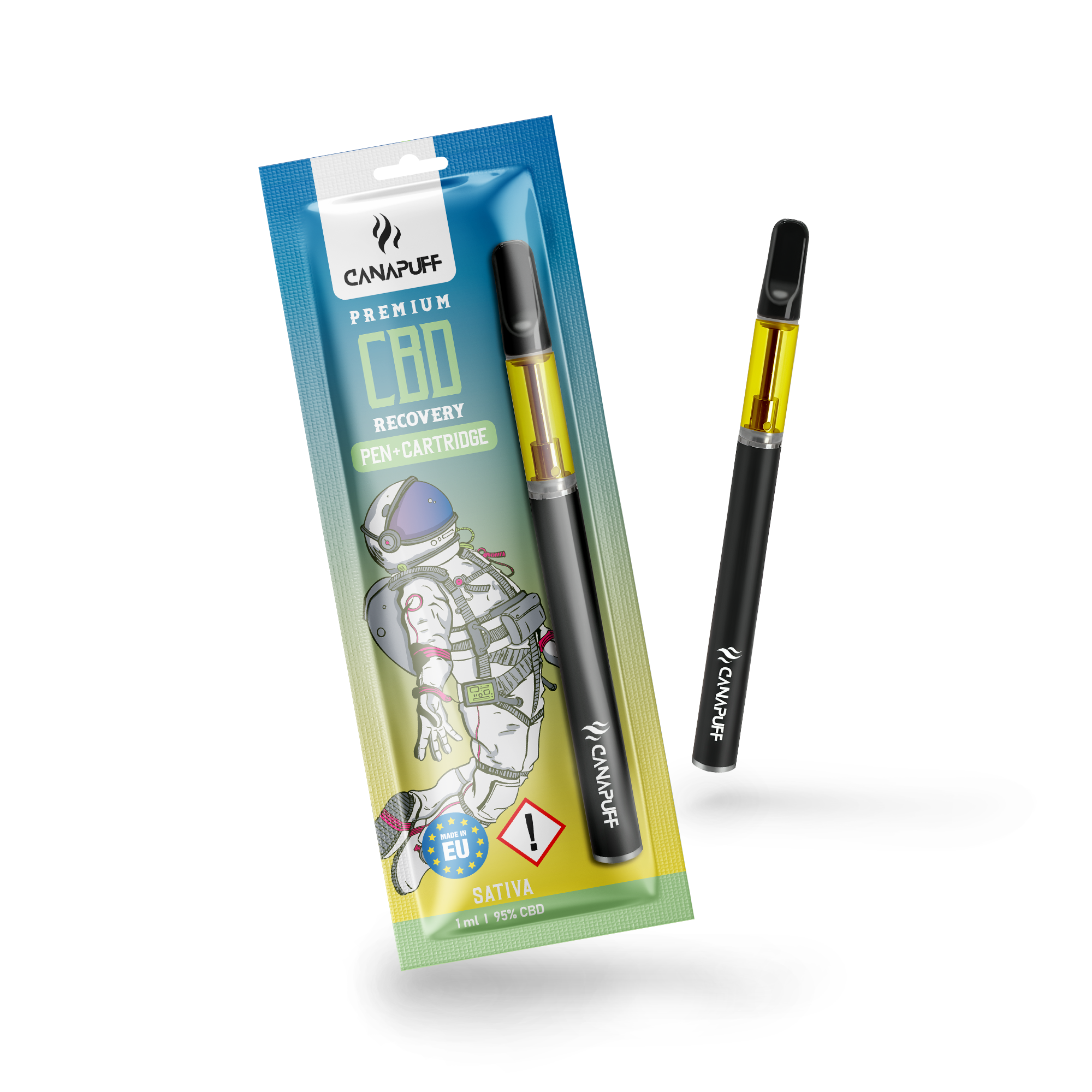 Canapuff - Recovery - CBD 95% - Pen+Kartusche