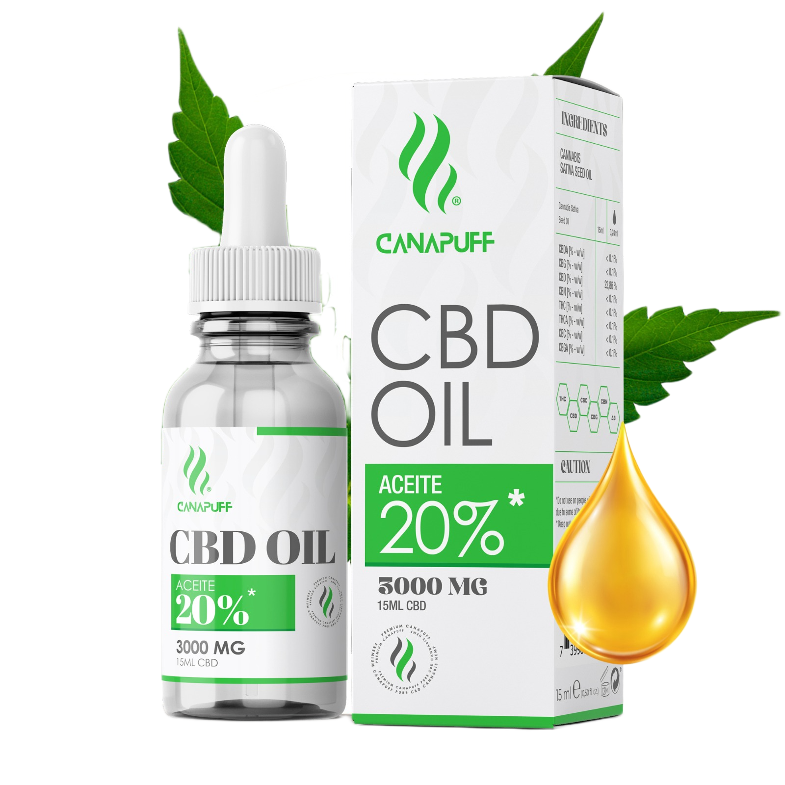 CBD Öl 20% 15 ml