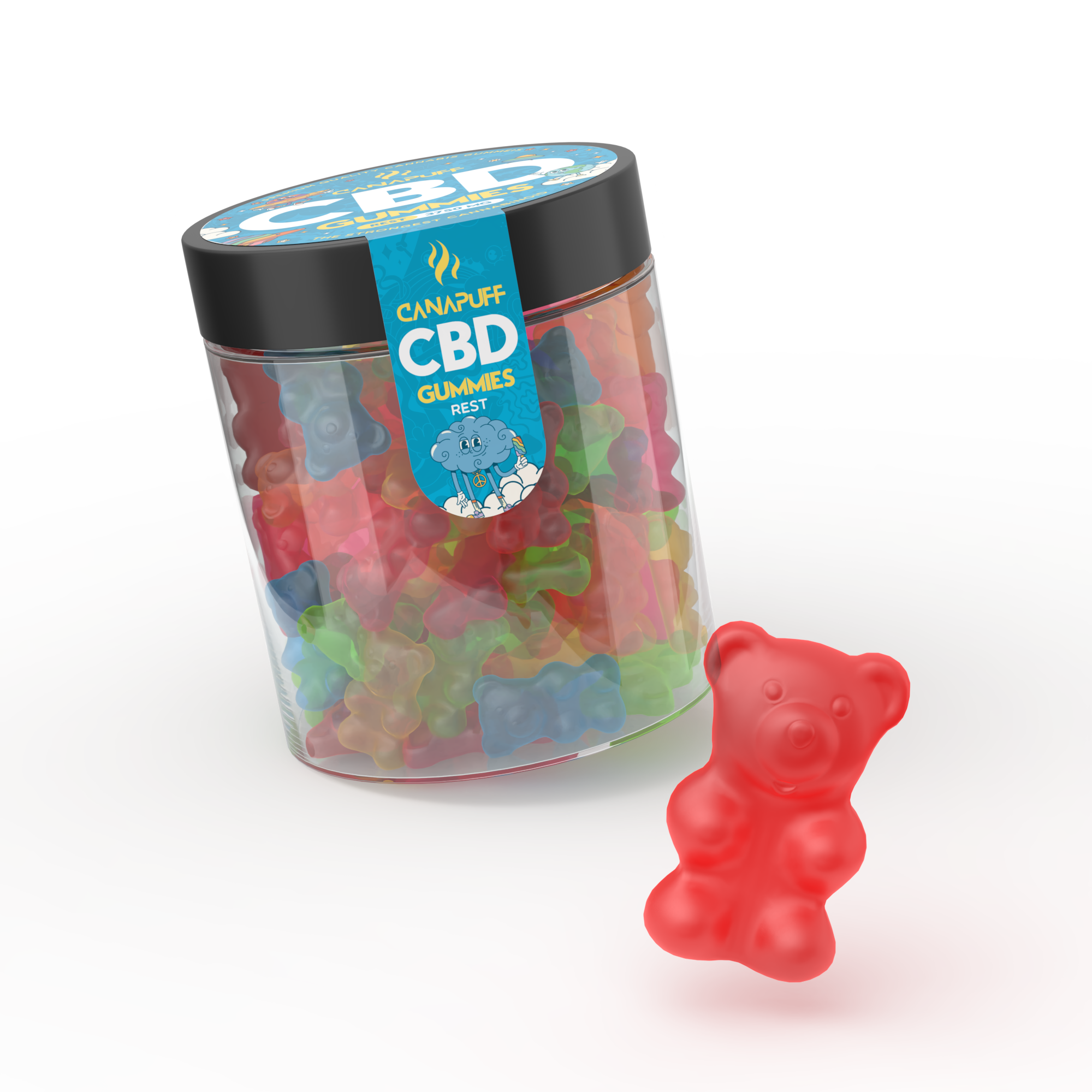 Canapuff - CBD Gummies - Rest