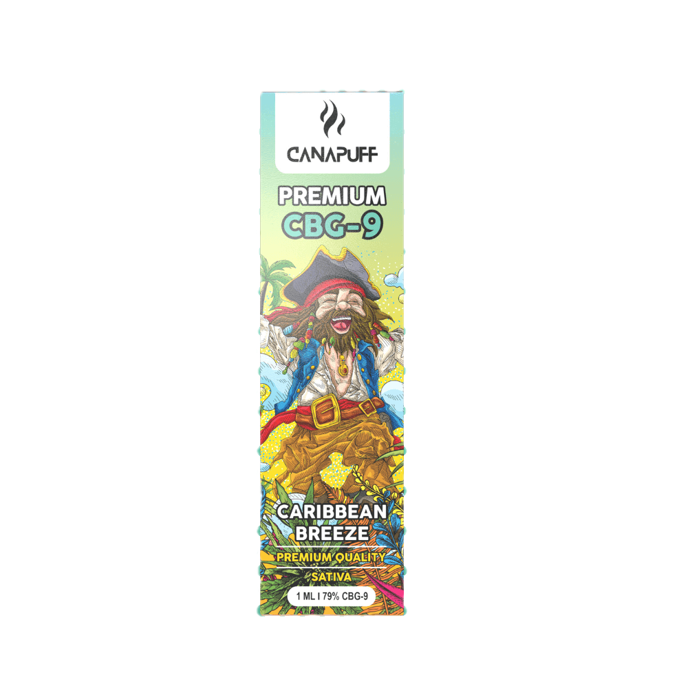 CBG9 Vape Caribbean Breeze 79% 1ml