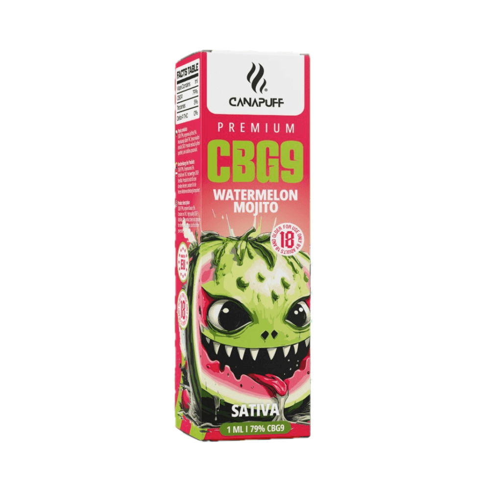 CBG9 Vape Watermelon Mojito 79 % 1 ml