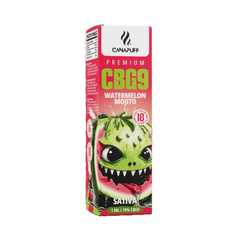 CBG9 Vape Watermelon Mojito 79 % 1 ml