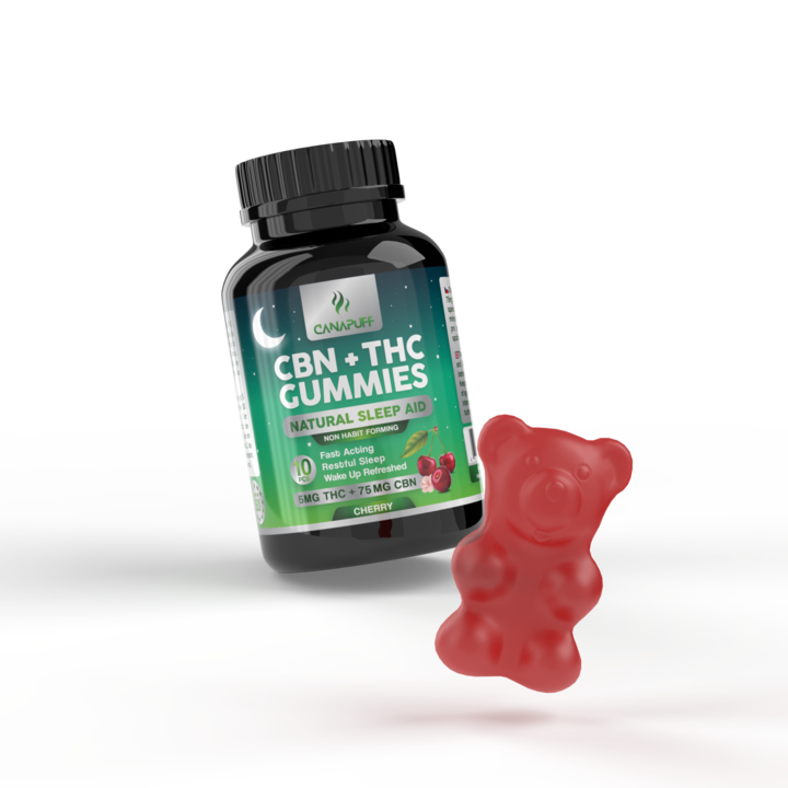 CBN+THC Gummibärchen - Kirsche