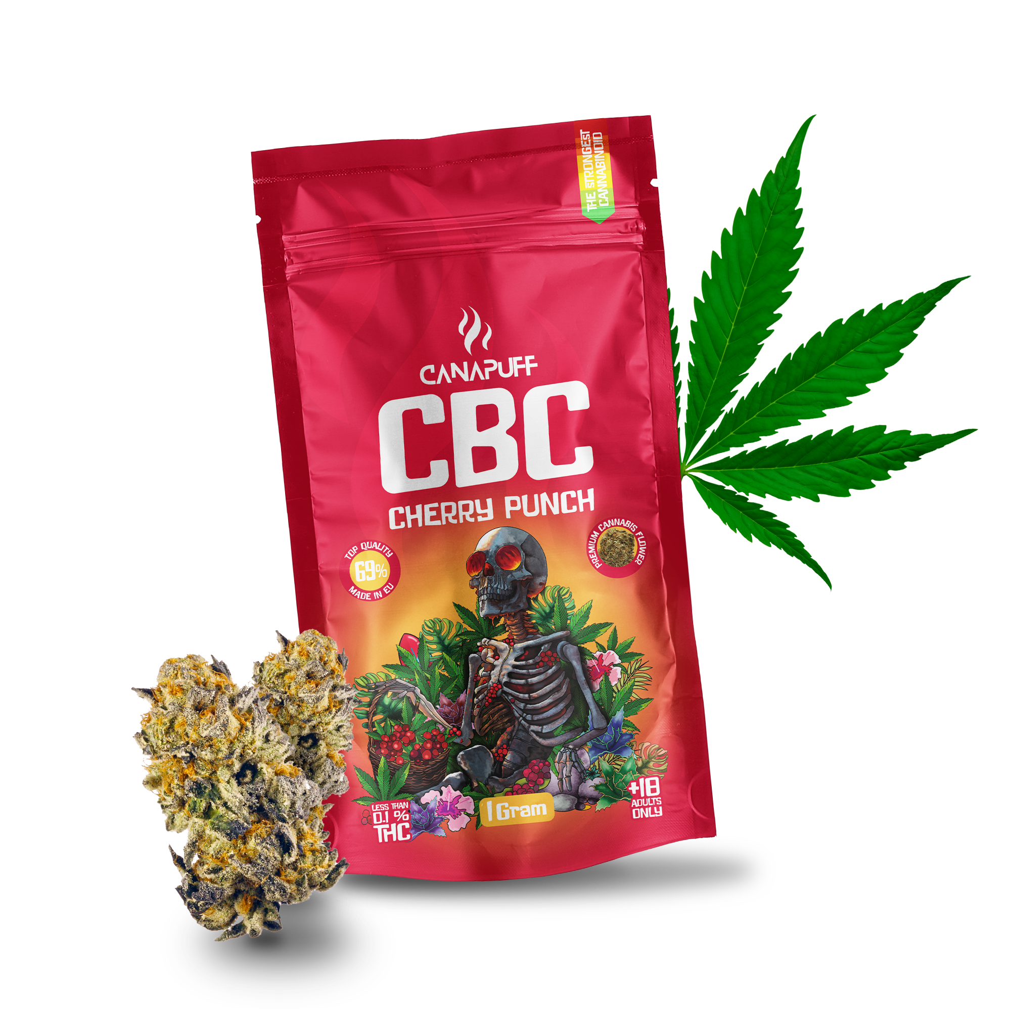 Canapuff - Cherry Punch 69% - CBC Blüten