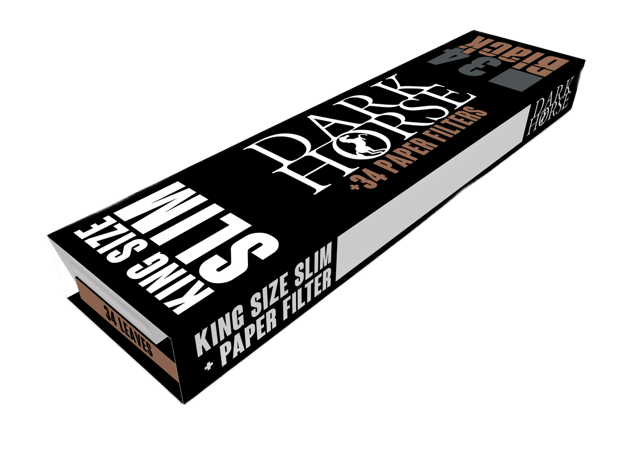Set Rolling Papers+Filtres Dark Horse King Size