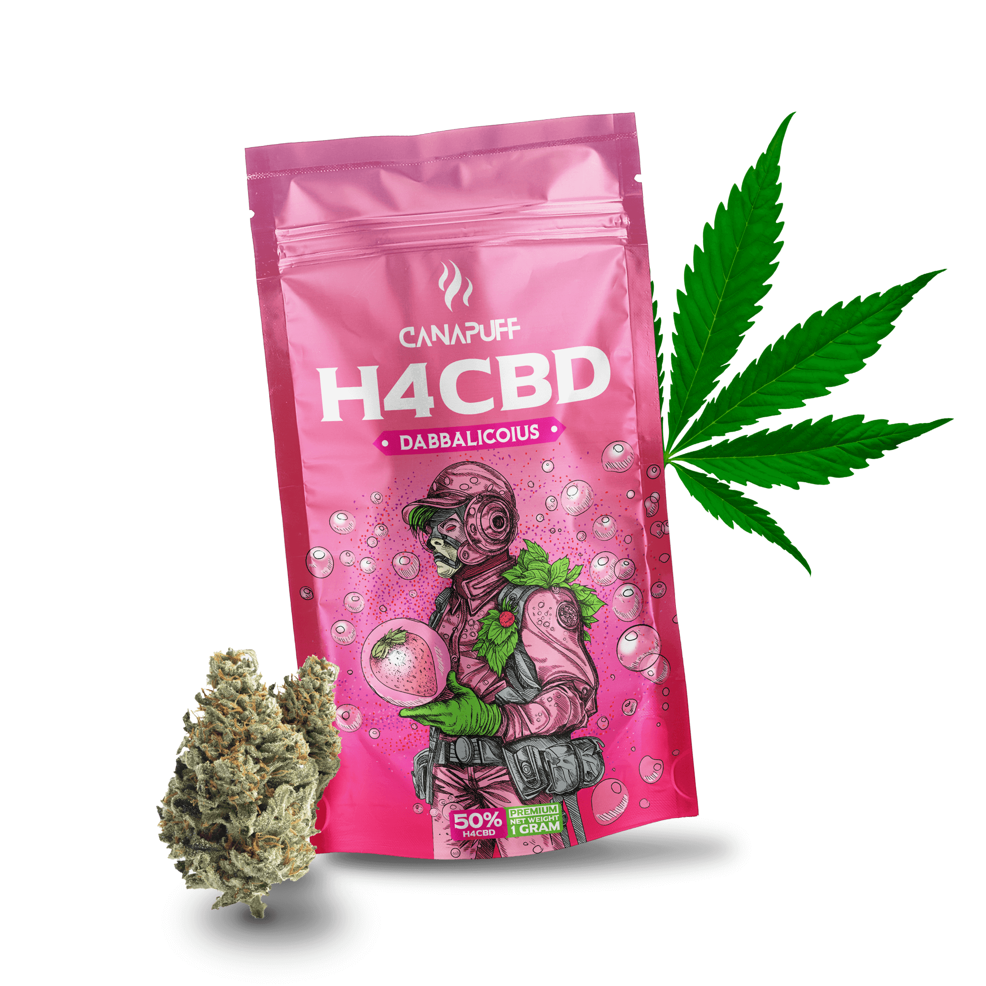 H4CBD Flowers Dabbalicious 50%