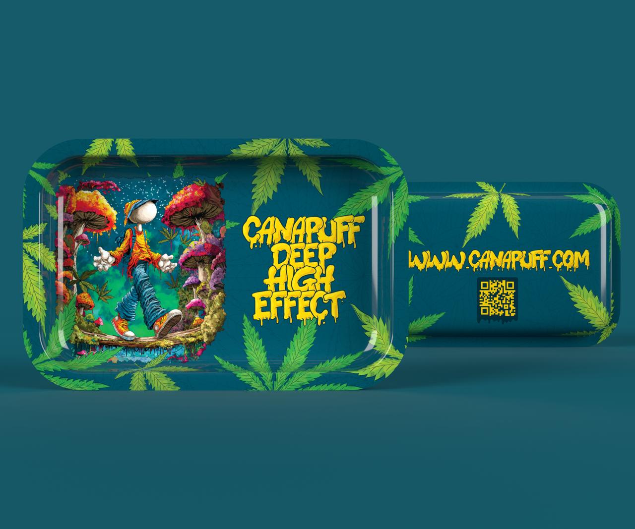 Rolling Tray Canapuff Deep High Effect groß