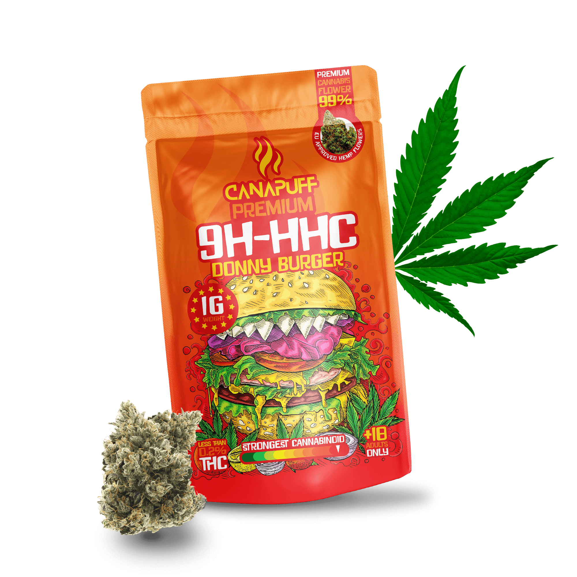9H-HHC Blüten Donny Burger 99%