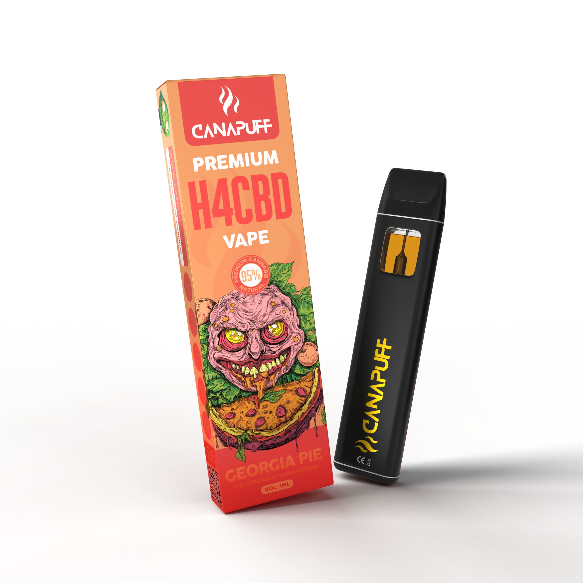 Georgia Pie 96% H4CBD - Canapuff - Vape - 1ml