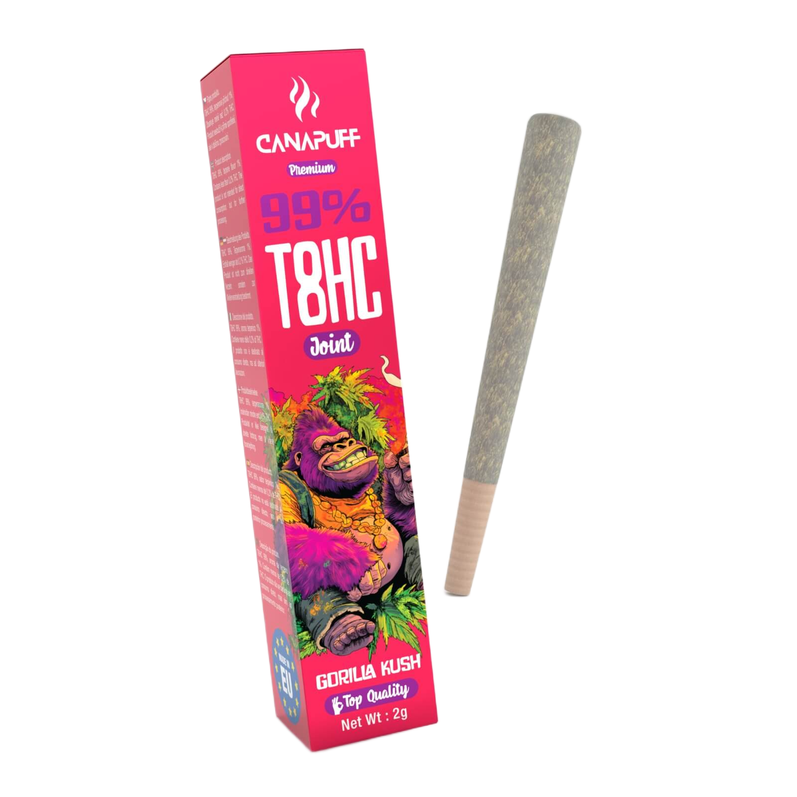T8HC Joint Gorilla Kush 99% 2 g