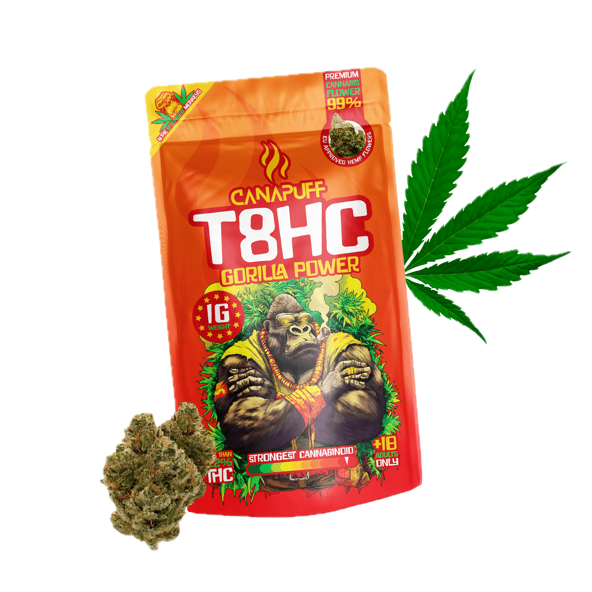 T8HC Blüten Gorilla Power 99%