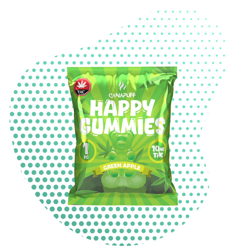 THC Gummibärchen Grüner Apfel