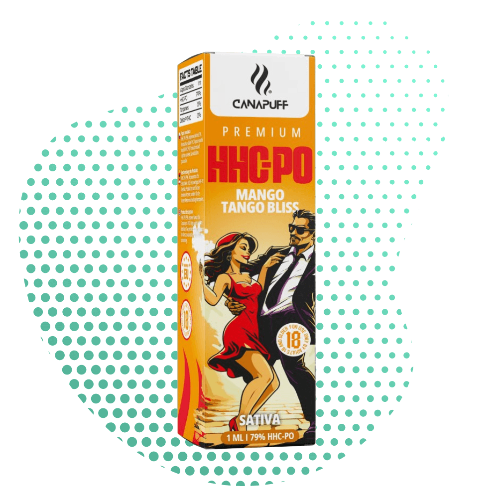 Mango Tango Bliss 79% HHC PO Canapuff ONE USE 1ml