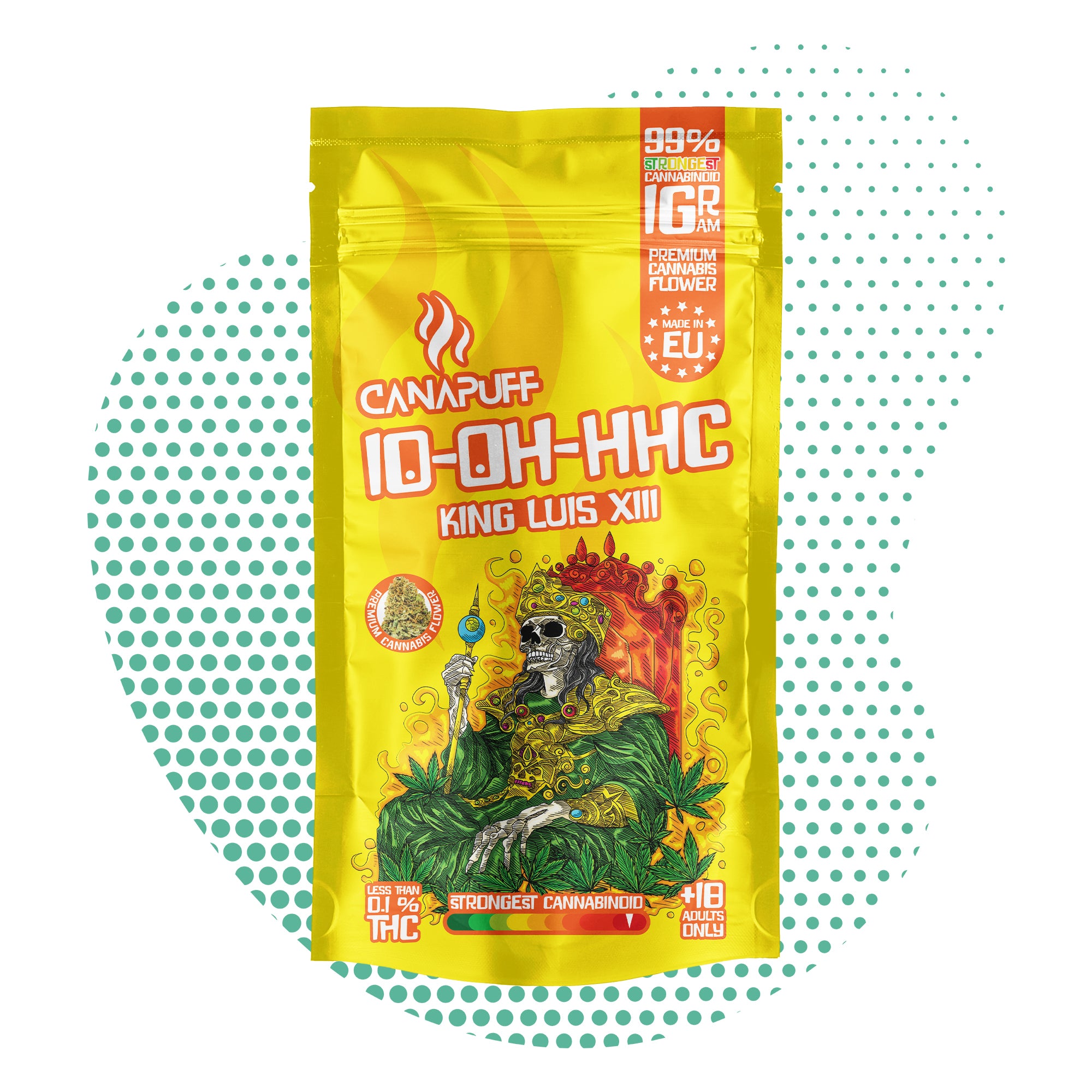 Canapuff - King Luis XIII 99% - 10-OH-HHC Blüten