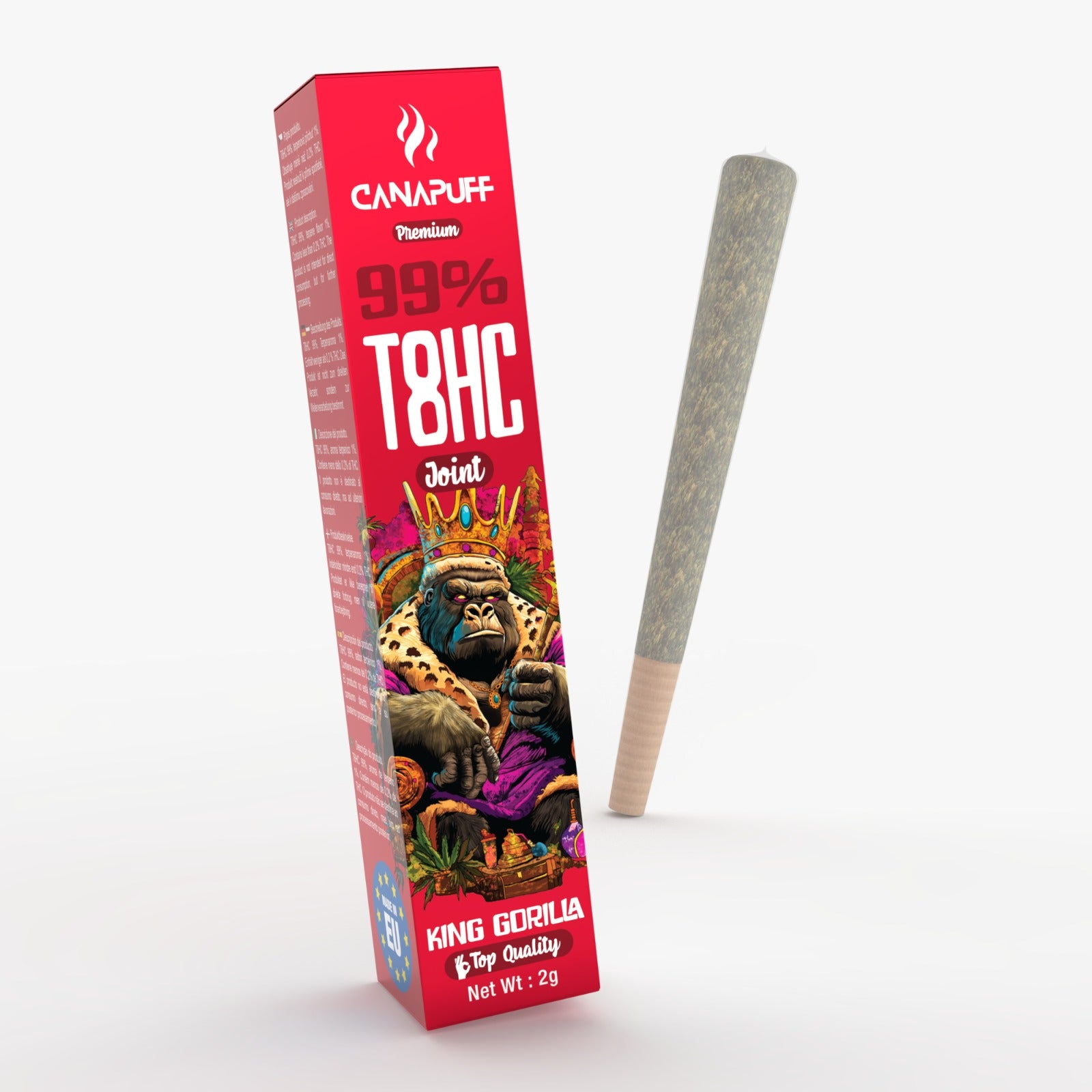 King Gorilla 99% T8HC - Joint 2g - Canapuff