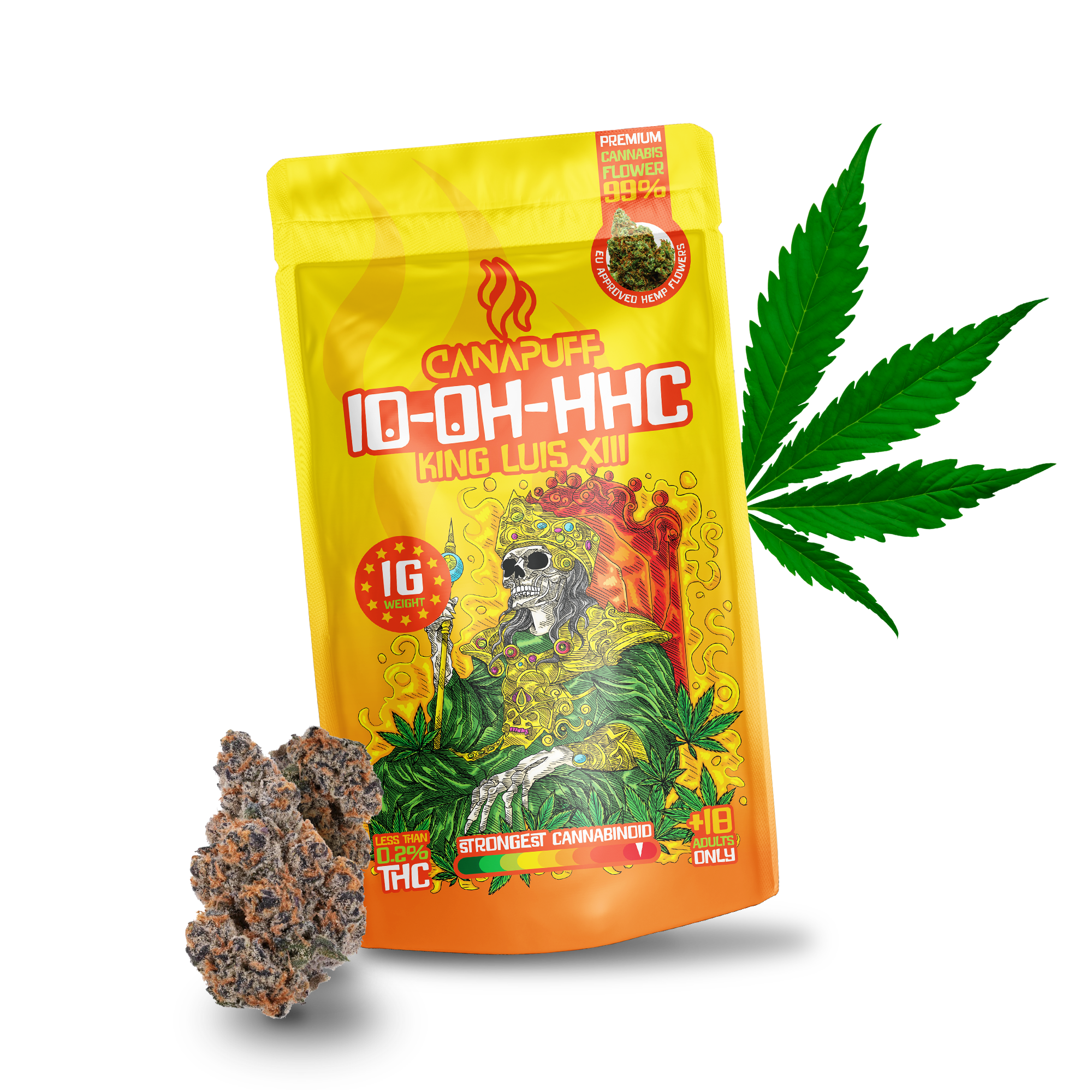 Canapuff - King Luis XIII 99% - 10-OH-HHC Blüten