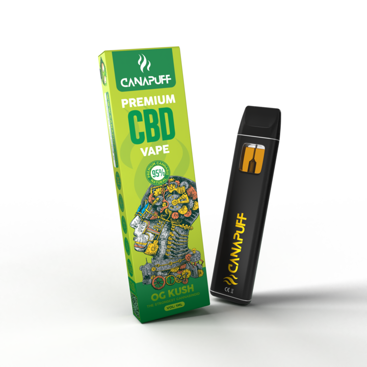OG KUSH 95% CBD - Canapuff - Vape - 1ml