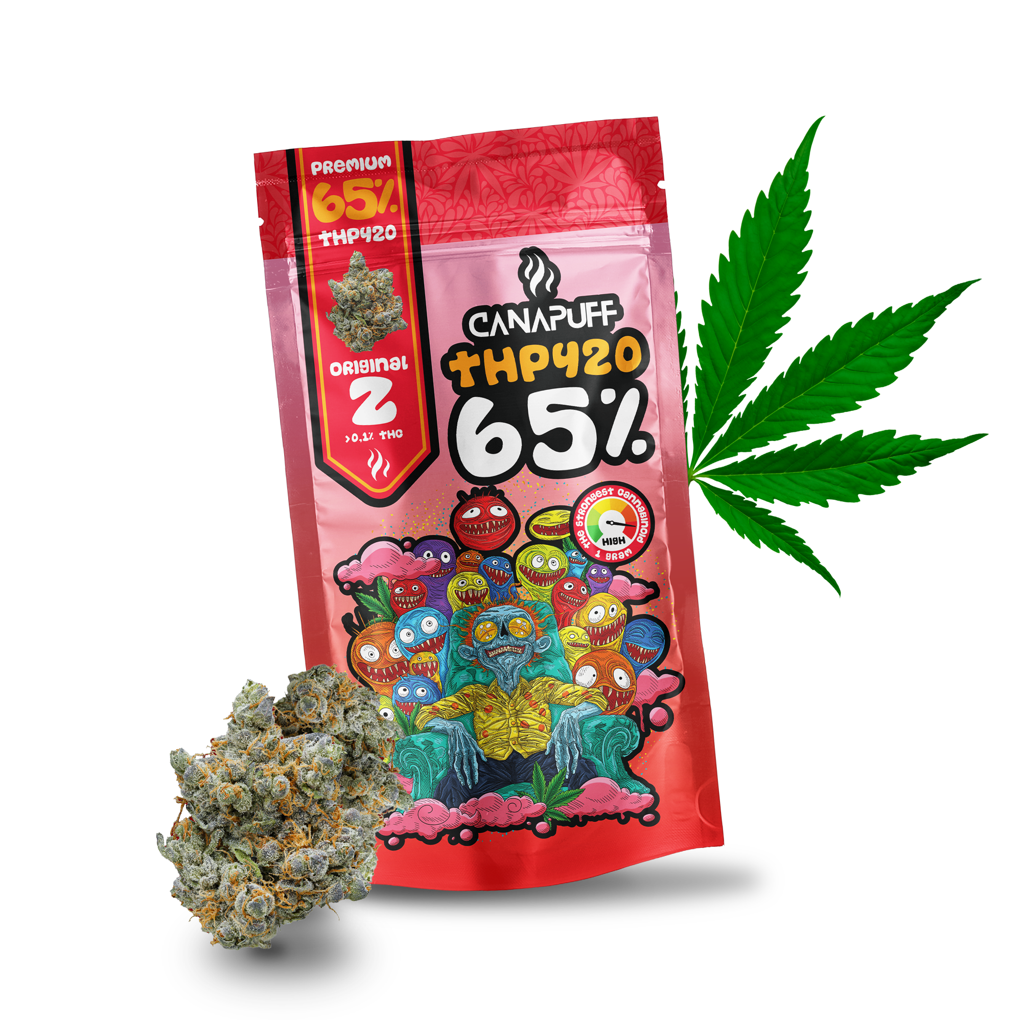 Canapuff - Original Z 65% - THP420 Flowers