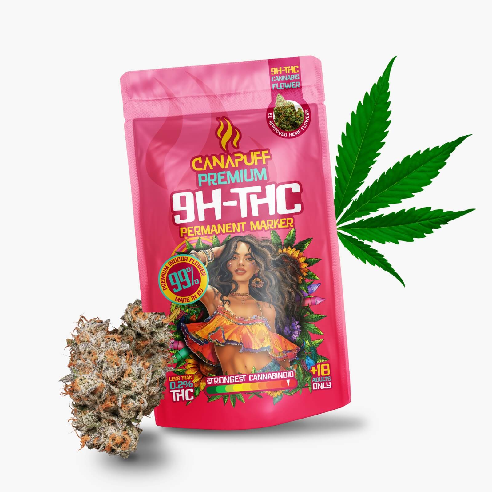 9H-THC Blüten Permanent Marker 99%