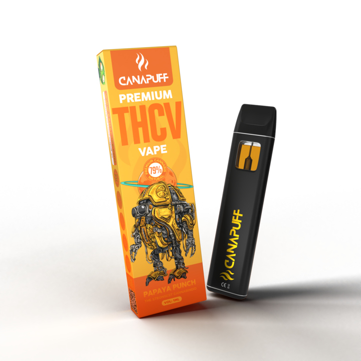 PAPAYA PUNCH 79% THCv - Canapuff - Vape - 1ml