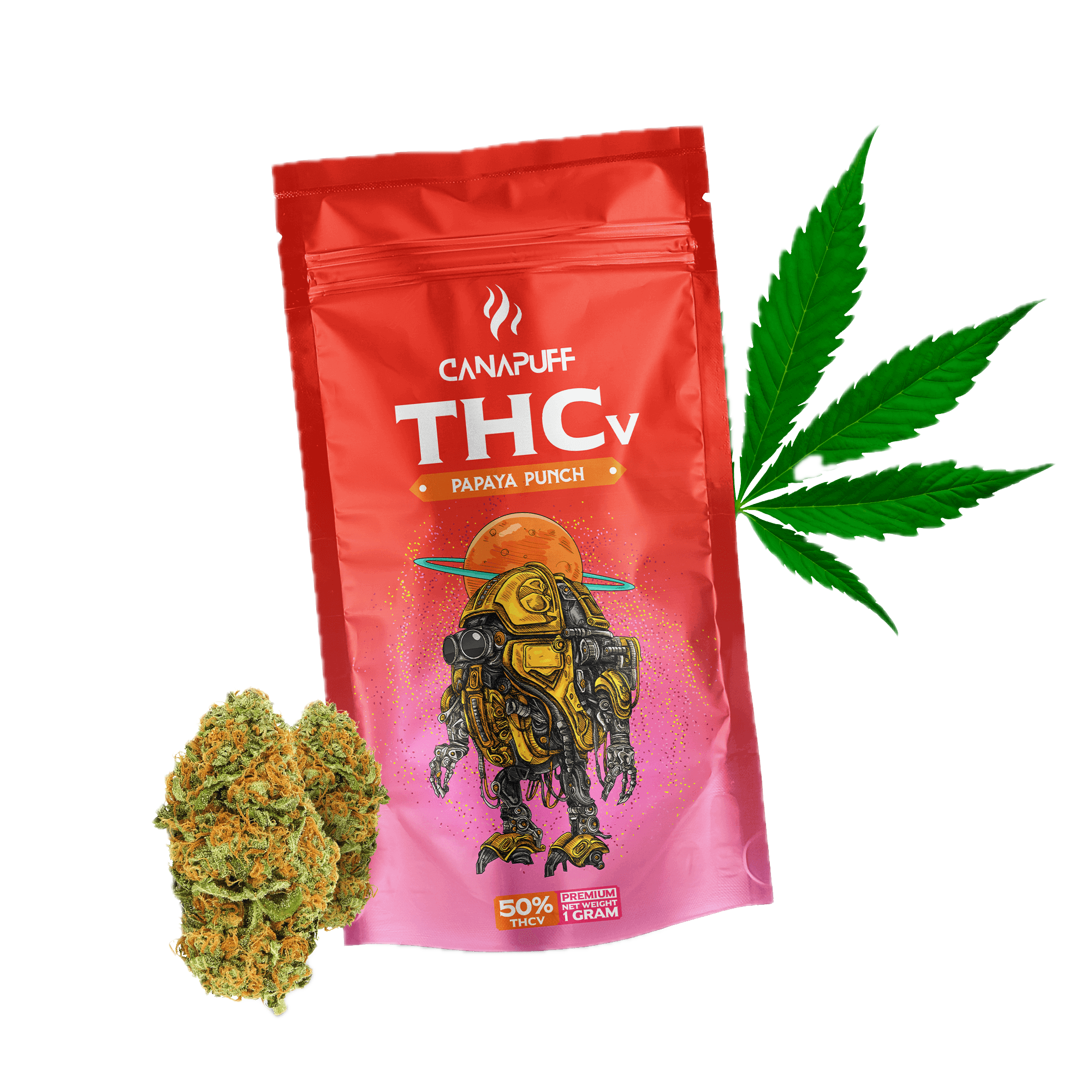 THCv Blüten Papaya Punch 50%