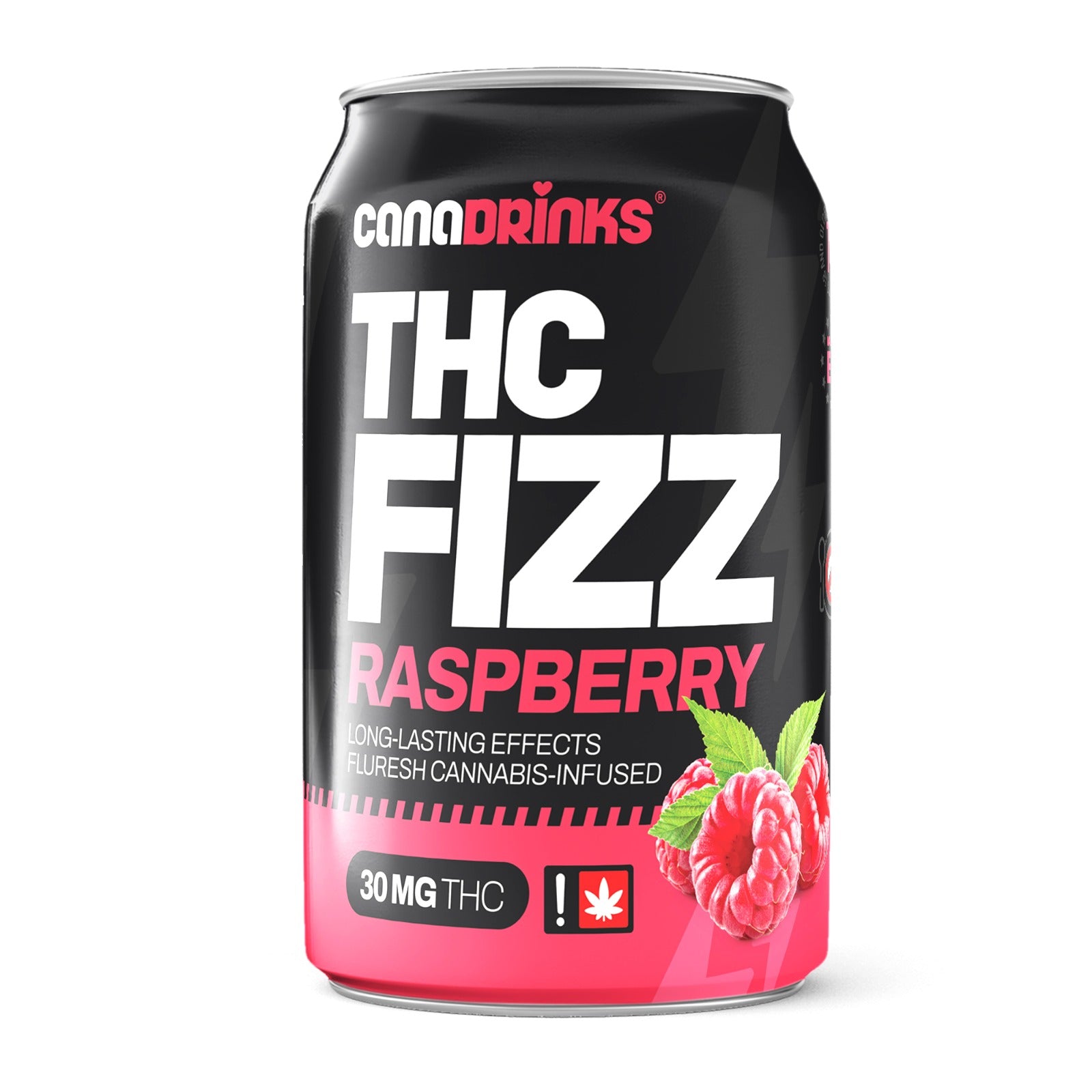 THC Fizz - Himbeere - 30mg/THC