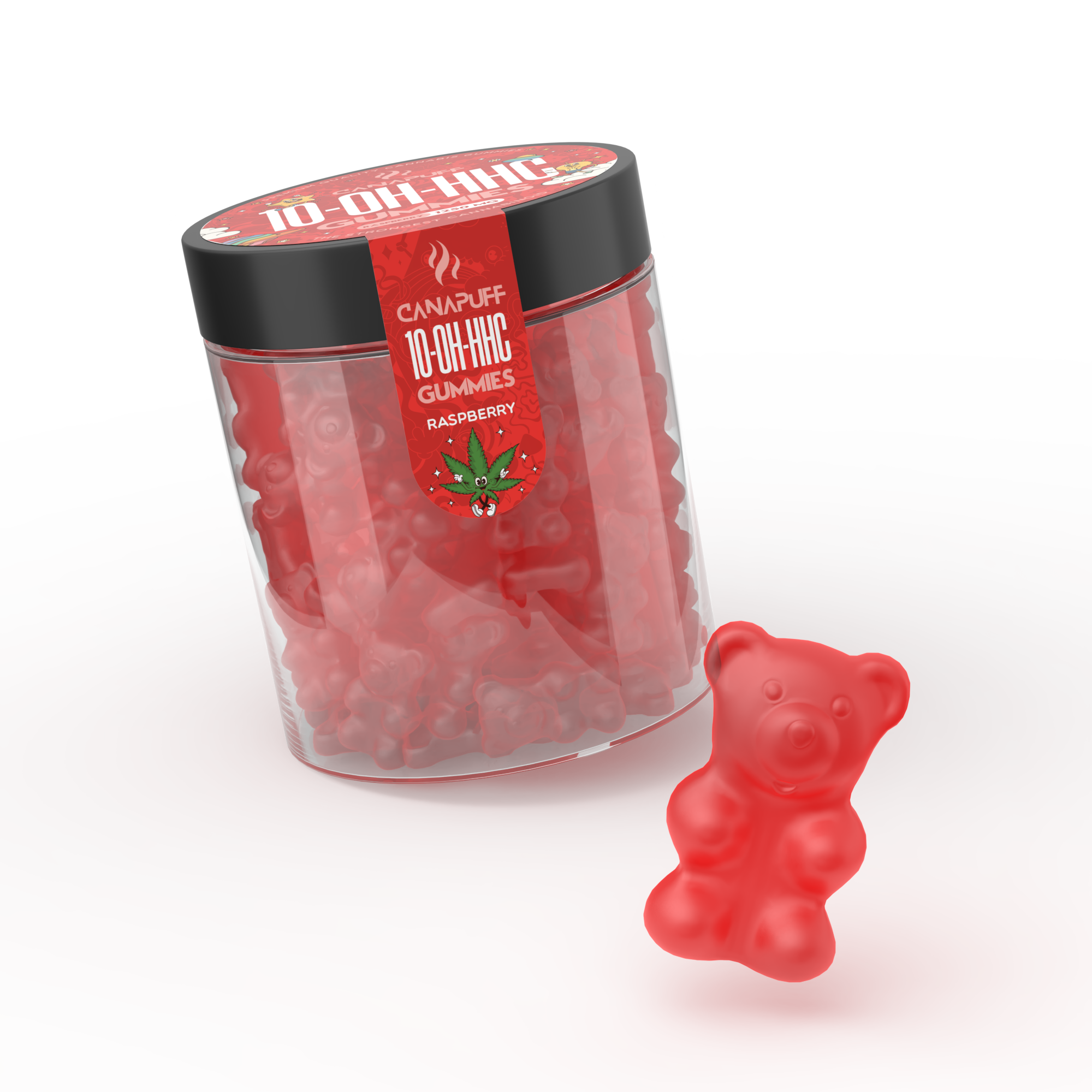 Canapuff - 10-OH-HHC Gummies - Raspberry