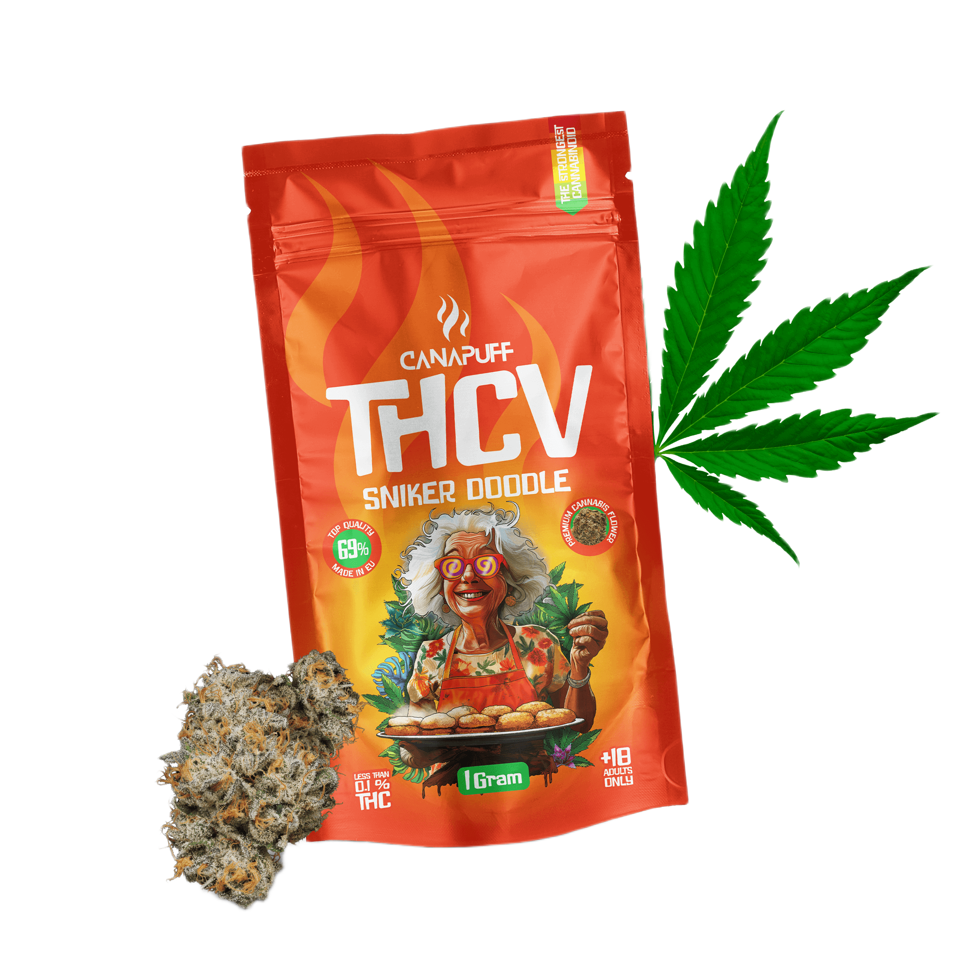 THCv Blüten Sniker Doodle 69%