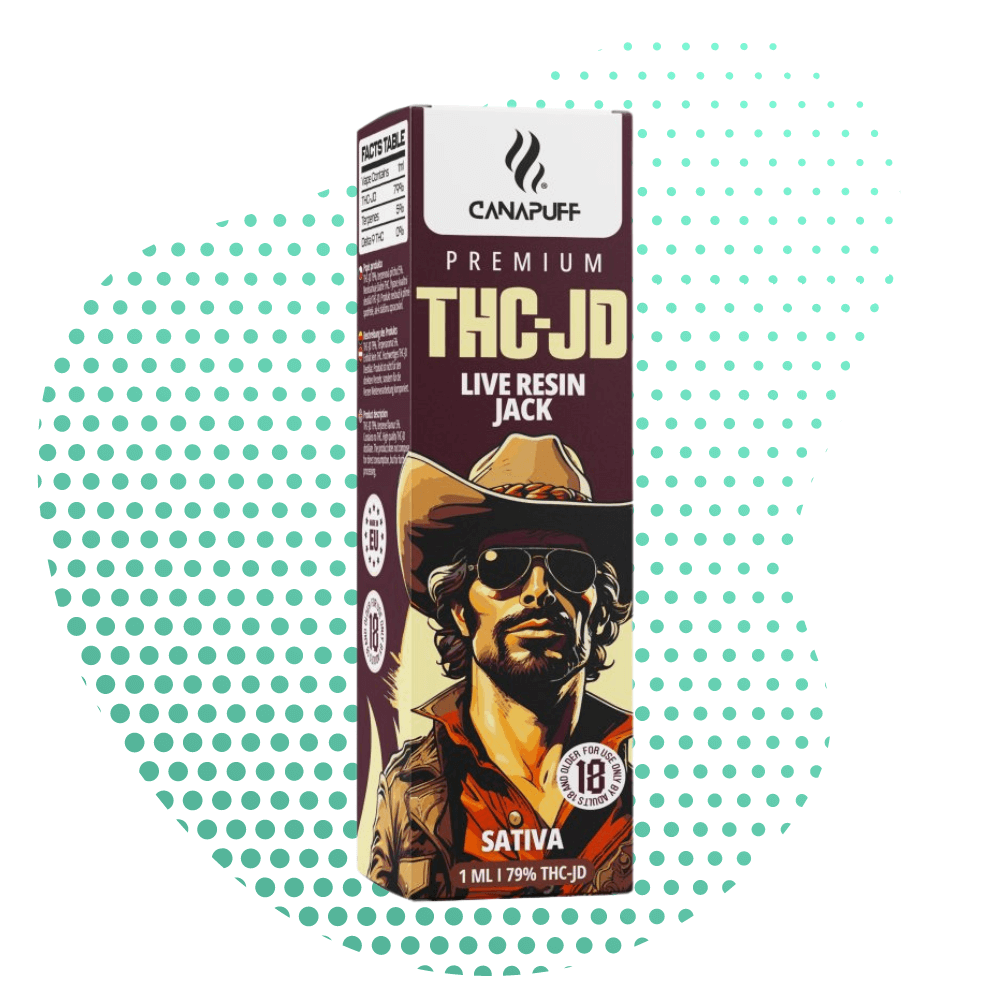 Jack 79% THC JD Canapuff One Use 1ml
