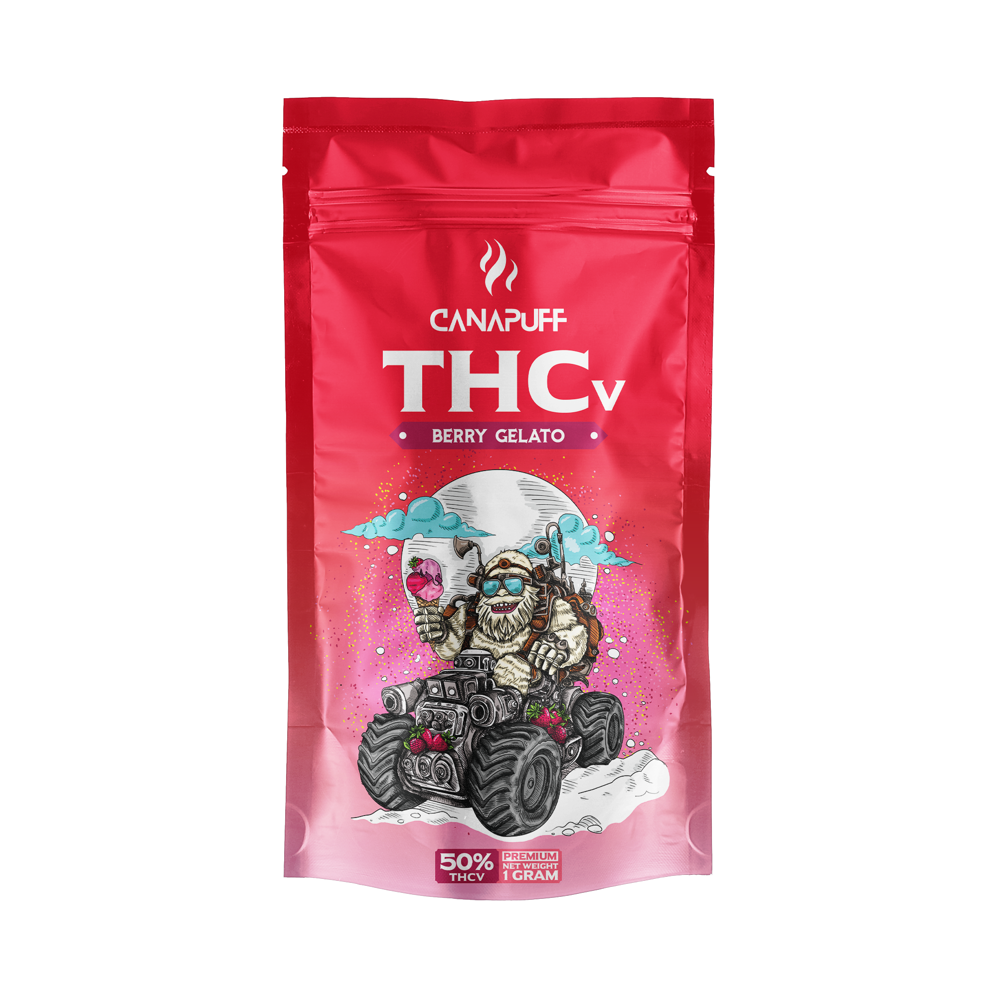 Canapuff - Berry Gelato 50% - THCv Blüten