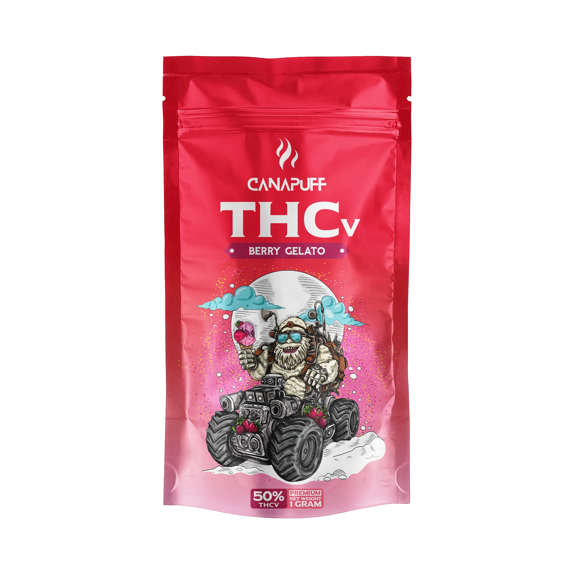 Canapuff - Berry Gelato 50% - THCv Flowers-Canapuff
