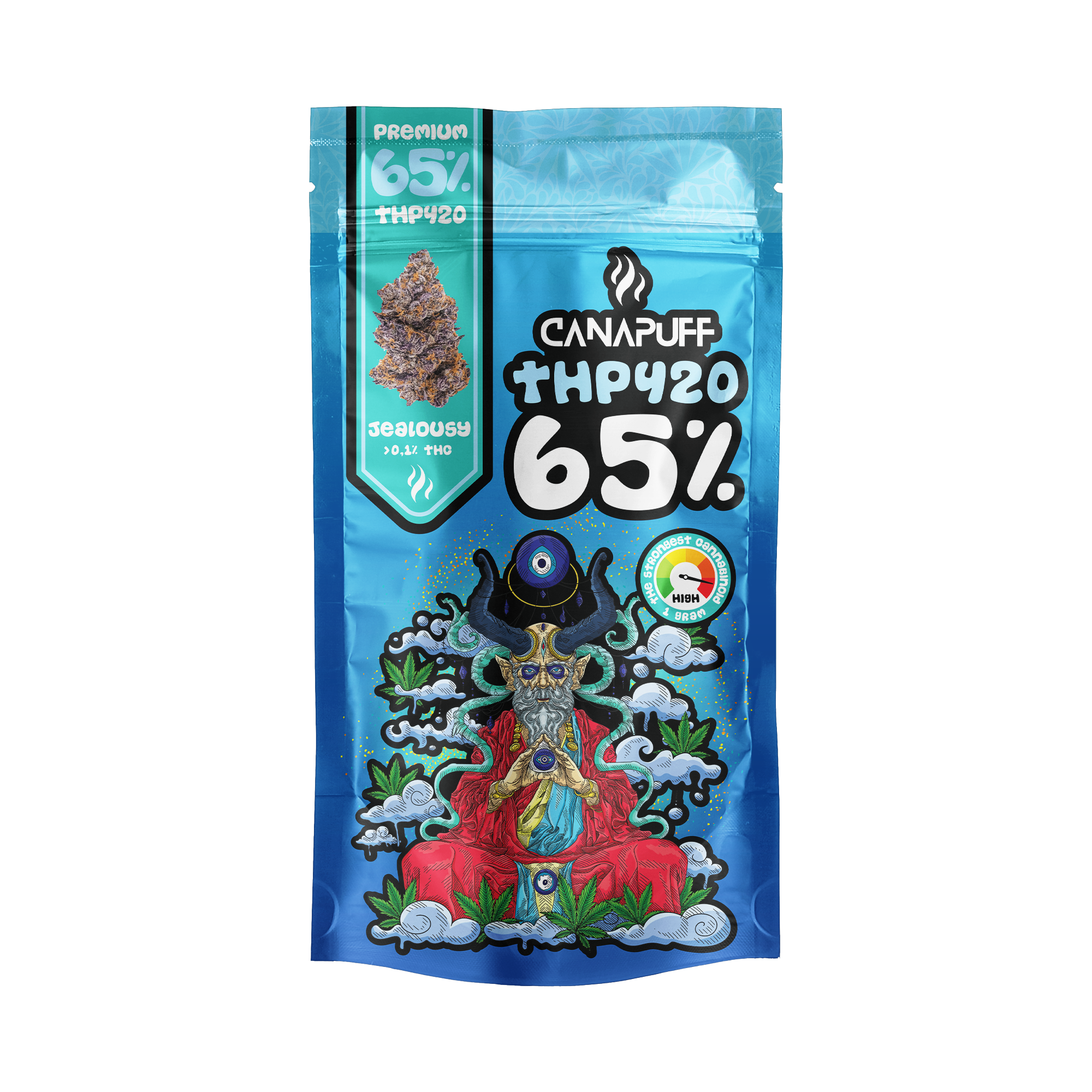 Canapuff - Jealousy 65% - THP420 Blüten