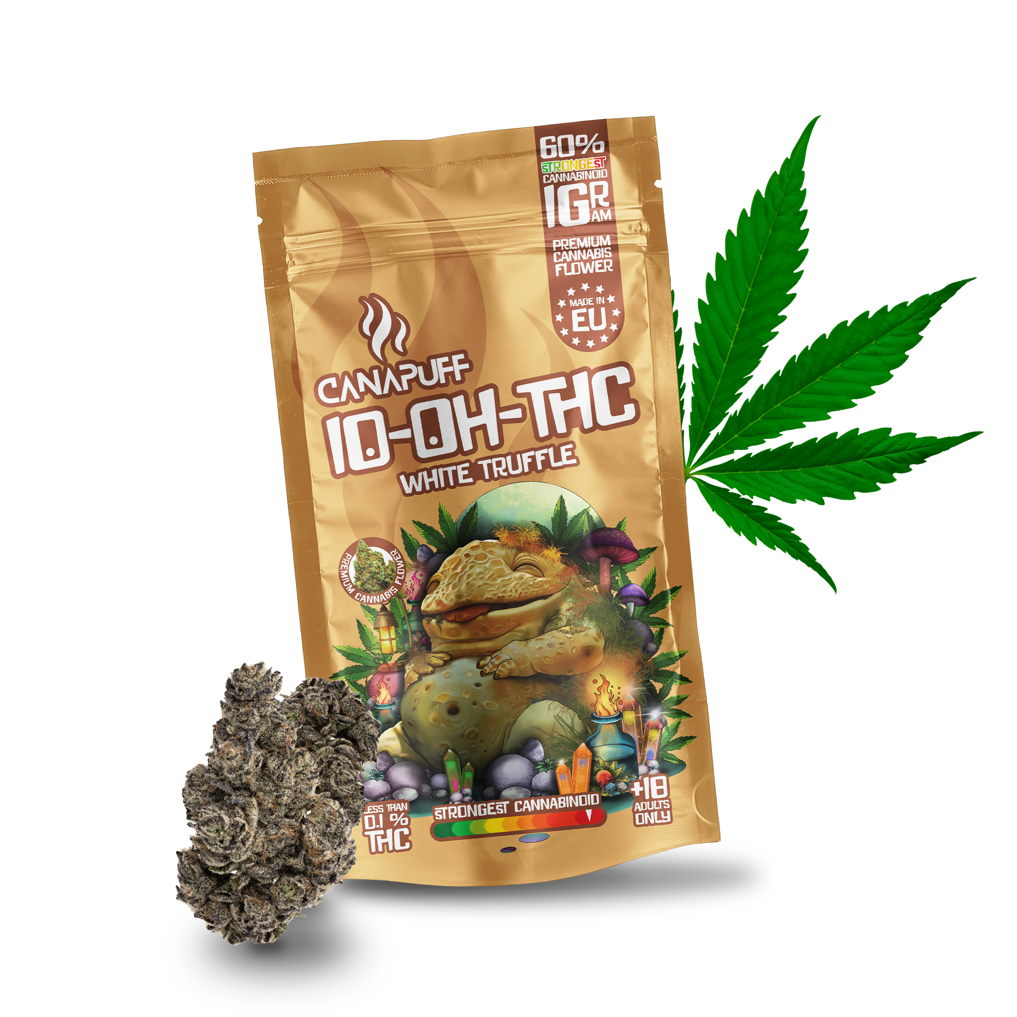 White Truffle 60% - 10-OH-THC Blüten
